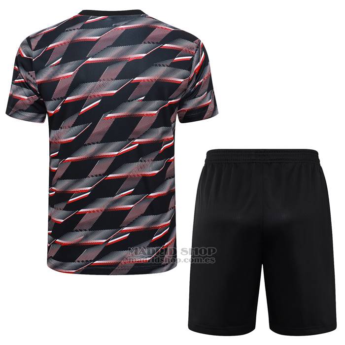 Chandal del Sao Paulo Manga Corta 2024-2025 Negro - Pantalon Corto